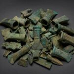 Mystery over 'extraordinary' haul of Bronze Age weapons unearthed in London leaves experts baffled