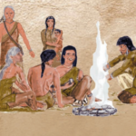Illustration of Monongahela Natives.