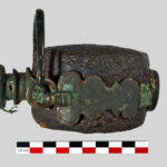 A Roman “laguncula” (water bottle) of the 4th century AD discovered in France