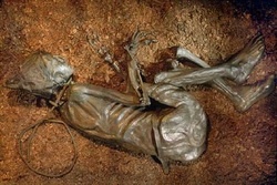 Tollund Man as he appears today.