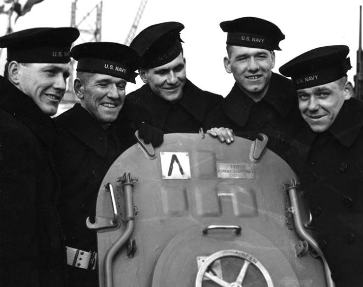 The five Sullivan brothers, serving together, were killed in World War II.