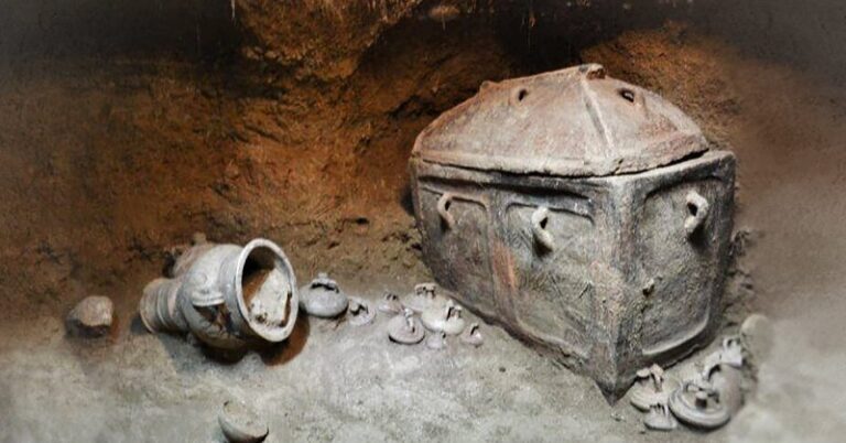 Greek Farmer Stumbles Onto 3,400-Year-Old Tomb Hidden Below His Olive Grove